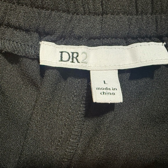 DR2 Black High-Waisted Shorts, Lightweight & Stylish summer wear - Picture 2 of 4